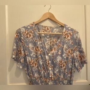 Floral Cottagecore Maxi Dress